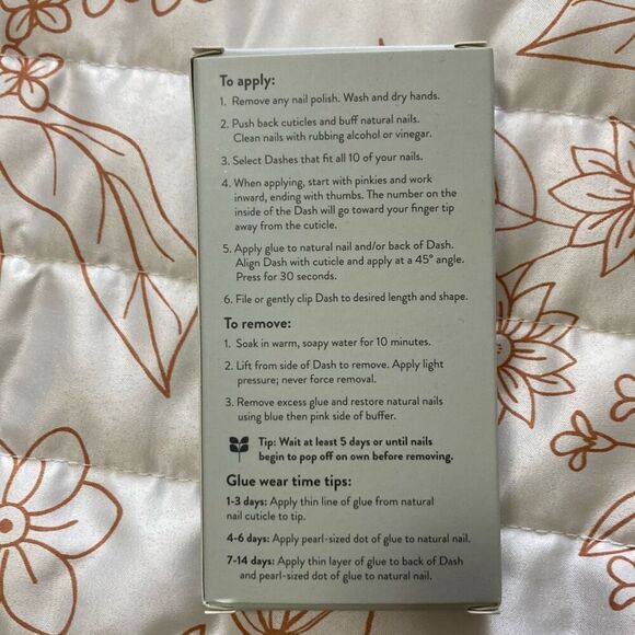 Red Aspen Nail Dashes Soft Gray, Latendra NWT (K27) - Picture 3 of 6